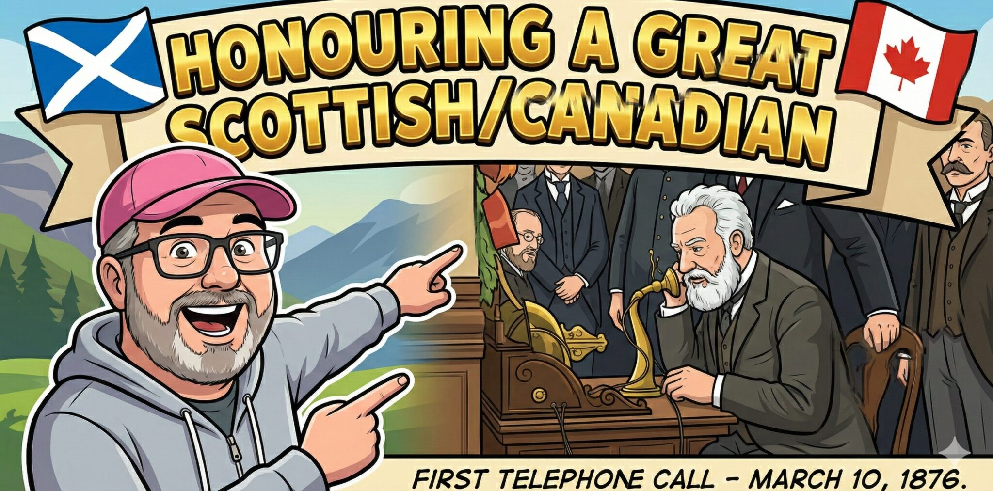 Honouring Alexander Graham Bell’s Historic First Phone Call with Special Event Station CG9T