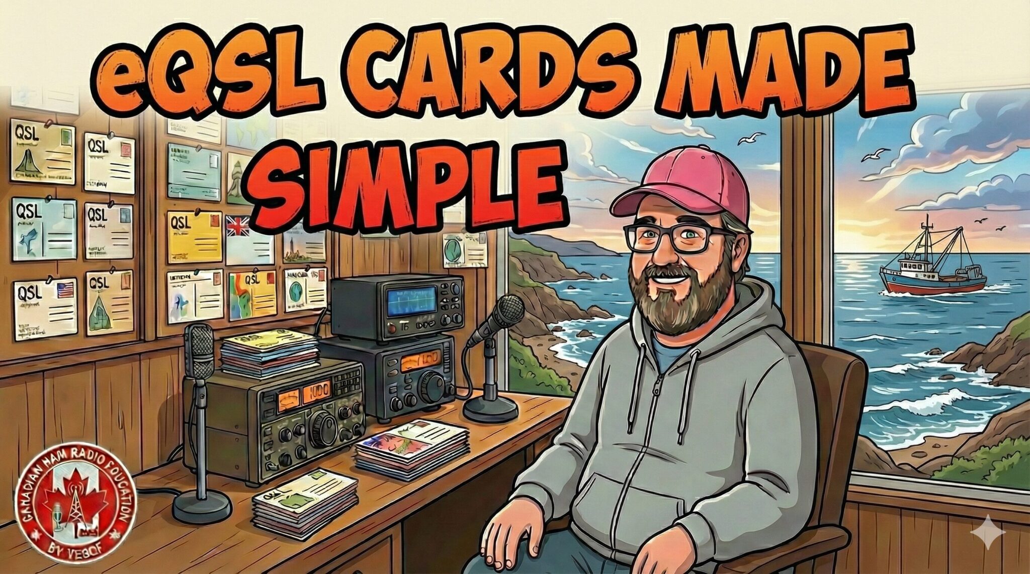 Create and send eQSLs using QSL Master
